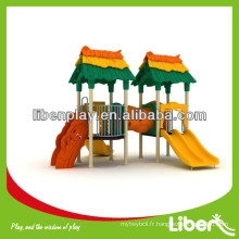 Diapositives modulaires pour enfants usées, équipement de terrain de jeux pour parc, aménagement extérieur pour jardin amusant LE.LL.005